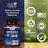 Omega 3 Fish Oil Triple Strength 2000 mg Softgels, Omega-3 Supplements, Natural Brain Heart Joint Health & Immune Support - Fatty Acids with EPA &...