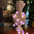Genuine Amethyst Crystal Decorative Lights Cute Fairy String Lights 10ft 30 Natural Stones with Remote for Bedroom Hanging Ornaments Reiki Party N...