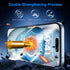 Uyiton Anti-Blue Light for iPhone 15 Screen Protector - Unbreak-Glass Easy Fit Full Coverage Case Friendly Scratch Resistance 9H Tempered Glass Sc...