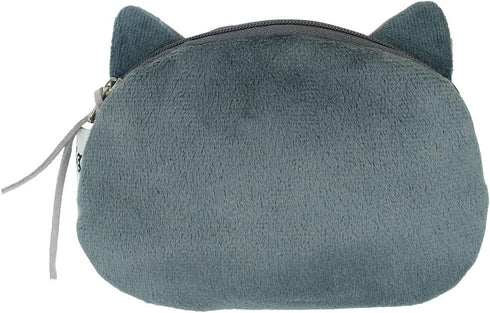 Cartoon Cute Cat Face Bag Zipper Case Coin Money Purse Wallet (C)...