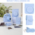 Camera Case and Album Compatible with Fujifilm Instax Mini 12 - Polaroid Instax 12 Mini Carry Bag with Strap and Photo Album - Pastel Blue...