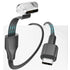 USB C Charger Cable,60W 6ft Type C Charging Cable,Flat 90-Degree C-Port,Type C Fast Charging with L Design Right Angle Seamless Charging for iPhon...