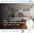 Great Eagle Lighting Corporation 15W (100W Equivalent) GU24 LED Light Bulb Dimmable 5000K Daylight, UL, replace CFL Twist-in 2 Prong (4-Pack)...