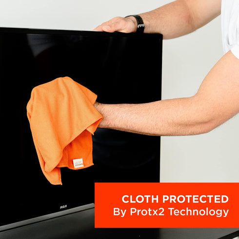 WHOOSH! Microfiber Cleaning Cloth, 3 Pack, Glasses and Screen Cleaning Cloth, Suitable for TV, Car Screen, Computer, Laptop, iPad, MacBook, Smart ...