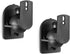 WALI Speaker Wall Ceiling Mounts One Pair, Bookshelf Speaker Wall Mount Brackets, Surround Sound Speaker Mounts, Hold up to 7.7 lbs (SWM202), Blac...