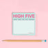 1-Count Knock Knock High Five to Do Sticky Note Pad, 3 x 3-inches, 100 Sheets (Pastel Edition)...