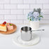 IMEEA Butter Warmer Turkish Coffee Pot Milk Warmer Pot Mini Saucepan with Spout 18/10 Tri-Ply Stainless Steel (10oz/300ml)...