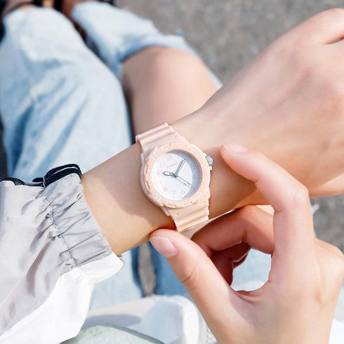 Women's Watch Sport Waterproof Watches Nurse Minimalist Simple Analog Watch Casual Ladies Watch Rose Gold Pink...