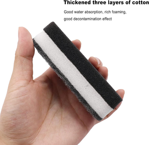 Kitchen Dishwashing Sponge Individually Wrapped Sponges, Bulk Non Scratch Scouring Pad Odor-Free Dish Sponges for Washing Dishes Wipes for Househo...