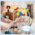 Baby Crib Hanging Rattles Toys - Infant Baby Worm Crib Bed Around Rattle Bell Cartoon Insect Spiral Hanging Toy with Ringing Bell for Infants Bed ...