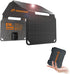 FlexSolar 10W Foldable Solar Chargers 5V USB Small Power Emergency Portable 4 Folds Panels IP67 Waterproof Camping Hiking Backpacking for Phones F...