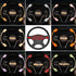 Steering Wheel Cover Deluxe Steering Wheel Protector for Cars MPV SUV Van Pickup Truck 14.5-15 inch (Purple)...