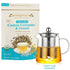 DelighTeas Organic Digest & Detox CCF Tea | Ayurvedic Cumin, Coriander, Fennel Loose Leaf Tea for Digestion, Detox Cleanse | USDA Organic, Non-GMO...