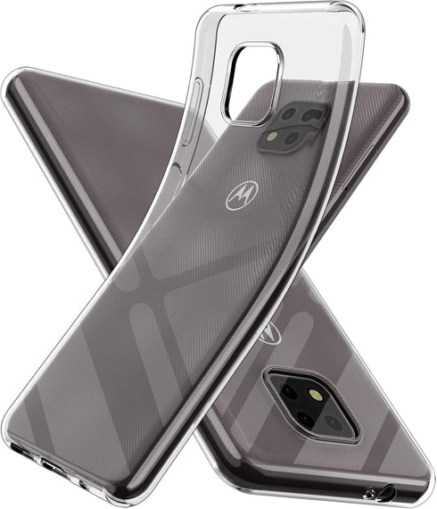 SNOSHO for Moto G Power 2021 Case,Slim Thin Flexible TPU Soft Silicone Gel Skin Shockproof Anti-Scratch Protective Cases Cover for Motorola G Powe...
