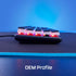 HyperX Pudding Keycaps 2 - Full Key Set - PBT - 112 Keys -White...