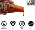 African Ghost Pepper Hot Sauce by African Dream Foods | All Natural Thick and Chunky Bhut Jolokia with Seeds| Made in Africa | 5 fl oz Glass Bottl...
