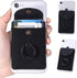 Credit Card Holder for Back of Phone with Ring Stand Stick on Phone Wallet,Ultra-Slim Self Adhesive,RFID Blocking Ring Pocket Wallet(Finger Ring)...