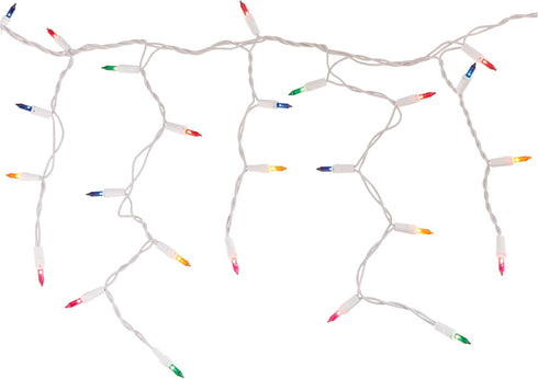 Holiday Wonderland 407426 Multi Color 300 Count Icicle Set Christmas Lights Icicles & Path-Cicles...