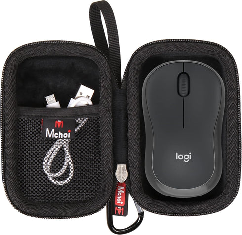 Mchoi Hard Case Suitable for Logitech M240/M185/M186/M187 Silent Bluetooth Mouse, Waterproof Shockproof Wireless Mouse Protective Case, Case Only...