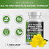 Clean Nutraceuticals Saw Palmetto 10000mg Pumpkin Seed Oil 3000mg Pygeum 3000mg Sunflower Lecithin 3000mg Stinging Nettle Cranberry - Prostate Sup...