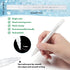 24 Pcs White Paint Pen Acrylic Paint Marker Bulk Permanent Marker with Water Based Paint for Rock Stone Plastic Wood Canvas Glass Metal Metallic C...