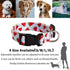 2PCS Watermelon Dog Collars with Funny Pet Leash Set Dogs Adjustable Collar for Small to Large Dog Collars Set (XL)...