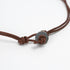 Vintage Cross Necklace Mens Jewelry Genuine Leather Rope Punk Antique Pendant Necklace Fashion Prayer Chain Choker for Women, Brown...
