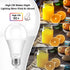 TOBUSA Dusk to Dawn Sensor Light Bulb Outdoor, A19 LED Bulbs Auto On OFF 100 watt Equivalent, E26 Sensor Bulbs Neutral White 4000K, 11W 1200lm Sma...