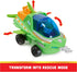 Paw Patrol Aqua Pups Rocky Transforming Sawfish Vehicle with Collectible Action Figure, Kids Toys for Ages 3 and up...