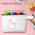 10 Pieces Canvas Makeup Bags Bulk Travel Cosmetic Bags Plain Makeup Pouch Multi-Purpose Blank Travel Toiletry Bag DIY Craft Bags with Zipper for W...