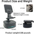 Bluetooth Speaker with Wireless Charging and Cell Phone Stand,Portable Bluetooth Speakers for iPhone/iPad/Samsung Galaxy,HD Surround Sound Perfect...
