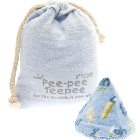 Pee Pee Teepee Surfing Blue with LAUNDRY bag 5 pieces baby boy pee shield babyboy essentials peepeeeteepee baby boy teepee pee shield pee covers...