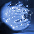 Dazzle Bright Fairy Lights Battery Operated, 20 FT 60 LED Silver Wire Waterproof Battery Operated String Lights, Christmas Decorations for Indoor ...