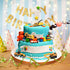 Construction Truck Toys, 6Pcs Mini Engineer Car Toys Small Construction Vehicle Bulldozer Roller Excavator Cement Mixer Truck Dump Tractor Cake To...