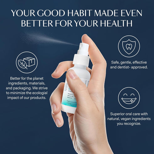 Better & Better BALANCE Vitamin Mouth Spray | Sublingual Liquid Multivitamin for Immune Support & Oral Health | Fight Dry Mouth, Bad Breath w/Xyli...