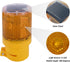 Qooltek Solar LED Warning Lamp - Flashing Barricade Light, Road Construction Safety Signs, Flicker Beacon (Yellow)...