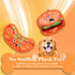 Crinkle Dog Toy with Squeaker, Chew Toy for Small Medium Dogs, Durable and Interactive (Hot Dog)...