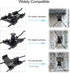 10-in-1 Gopro Fence Mount Upgraded Hook Chain Link for Hero 12 11 10 9 8 Max Session/Insta360/Action Digital Cameras/Smartphones-Ideal Backstop fo...