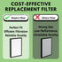 Nispira AP450F True HEPA Filter Compatible with Envion Allergy Pro AP450 Air Purifier. 1 Pack...