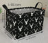 KUNRO Rectangle Toy Bin Waterproof storage organizer for Nursery Hamper Home decor Closet Kids Bedroom Laundry Baby Gift Shelf Baskets(Deer)...