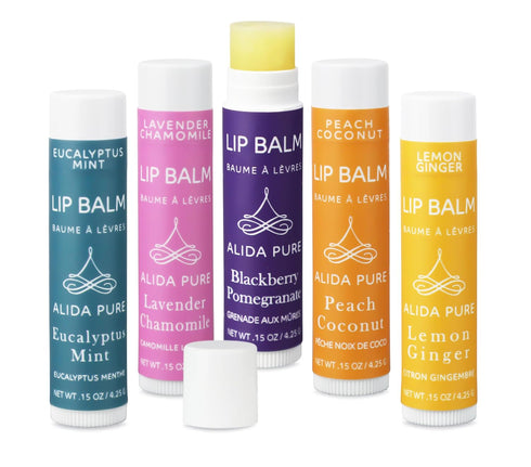 Duet Lip Balm Collection, Vegan Lip Balm Set, Beeswax Free, with Avocado Oil, Organic Jojoba Oil, and Vitamin E, Natural Moisturizer for Dry, Chap...