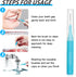 RAZOKO Interdental Brush, Toothpick Flossing Head,Easy Use Tooth Cleaning Tool (176 Count)(2mm/2.3mm/2.5mm/3mm)...