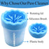 Dog Paw Cleaner | Paw Washer for Small, Medium and Large Dogs | Easy to Use and Clean (Blue, Medium)...