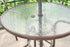 SUQ I OME 2 Sets 2 inch Outdoor Patio Parasol Umbrella Hole Ring Plug and Cap Set, for Parasol Umbrella Table Hole Cover Insert(Brown)...