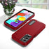 for Galaxy A15 5G Case with Kickstand Case 3-Layer Military Grade Protective Case Cover Silicone Shockproof for Samsung Galaxy A15 5G Phone Case (...