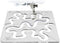 Free-Motion Quilting Templates – 4mm Acrylic Meander Ruler for Domestic & Industrial Sewing Machines – Beginner Stencil for Easy Quilt Designs...
