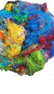 Premium A-Grade Mulberry Silk: Hand-Dyed Multicolor Silk Fibers for Needle Felting, Wet Felting, Spinning, Knitting, and Sewing - 200 Grams Mulber...