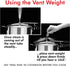 Hawkins Whistle Vent Weight for Stainless Steel and Bigboy Pressure Cooker, 1.5 Liter to 22 Litre...