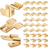 36 Pieces of Electrical Spade Connectors Including 12 Pcs Piggyback Spade Connectors, 12 Pcs Double Spade Connector and Chair Terminal Quick Disco...