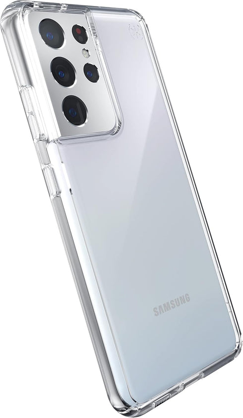 Speck Products Presidio Perfect Clear Samsung Galaxy S21 Ultra 5G Case, Clear/Clear...
